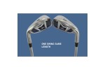 AGXGOLF LEFT AND RIGHT HAND SINGLE IRONS MENS, LADIES & JUNIORS CHOOSE GRAPHITE OR STEEL, CHOOSE FLEX: BUILT in the USA!